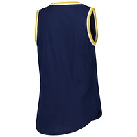 Women's G-III 4Her by Carl Banks Navy Nashville Predators Strategy Tank Top