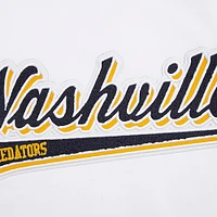 T-shirt court Pro Standard pour femmes des Predators de Nashville Boxy Script Tail