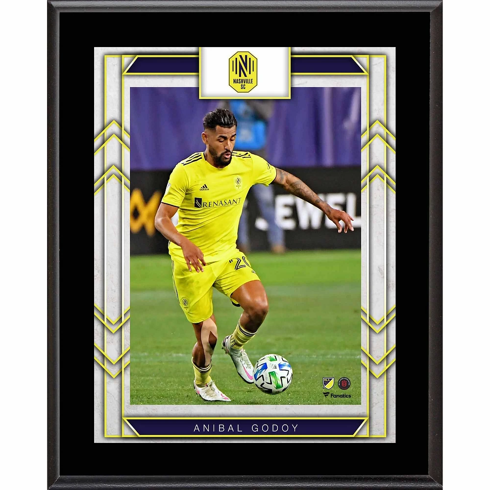 Anibal Godoy Nashville SC 10.5" x 13" Sublimated Player Plaque