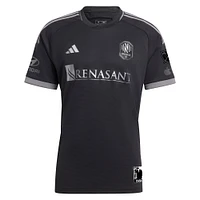 Men's adidas Anibal Godoy Black Nashville SC 2023 Man Kit Authentic Player Jersey