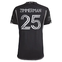 Homme adidas Walker Zimmerman Noir Nashville SC 2023 En Kit Authentique Maillot Joueur