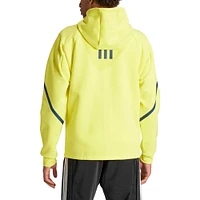 Men's adidas Yellow Nashville SC 2024 Anthem Travel Raglan Sleeve Full-Zip Jacket