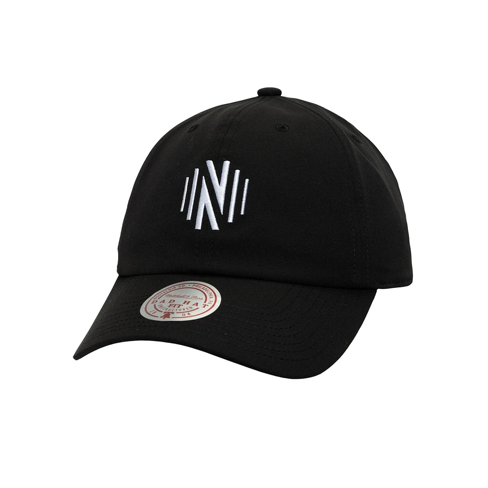 Men's Mitchell & Ness Black Nashville SC Perfect Strapback Adjustable Hat