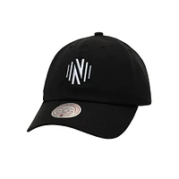Men's Mitchell & Ness Black Nashville SC Perfect Strapback Adjustable Hat