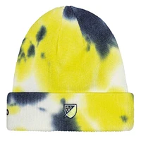 Men's Nashville SC Psychedelic Tie-Dye Cuffed Knit Hat