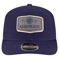 Men's New Era  Navy Nashville SC Labeled 9SEVENTY Trucker Stretch-Snap Adjustable Hat