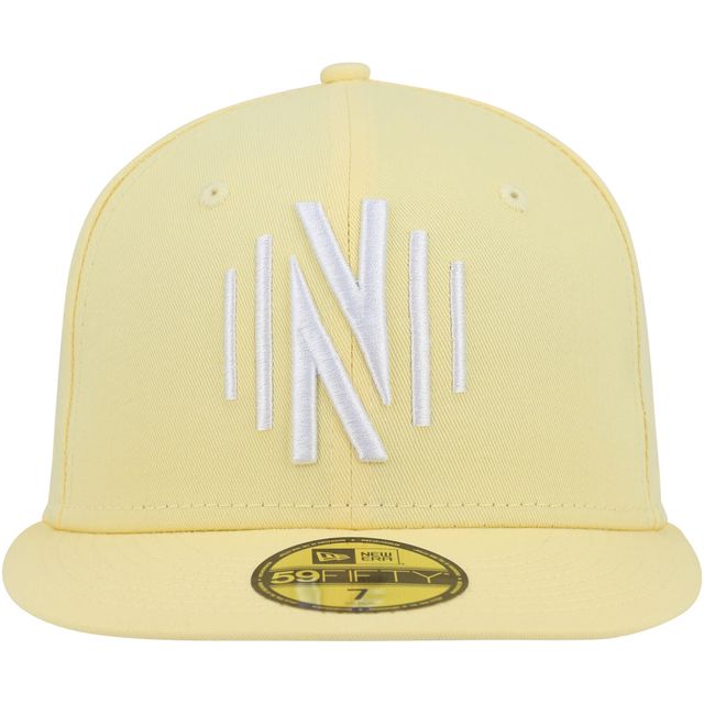 Casquette ajustée 59FIFTY pour homme Nashville SC Pastel Pack jaune New Era