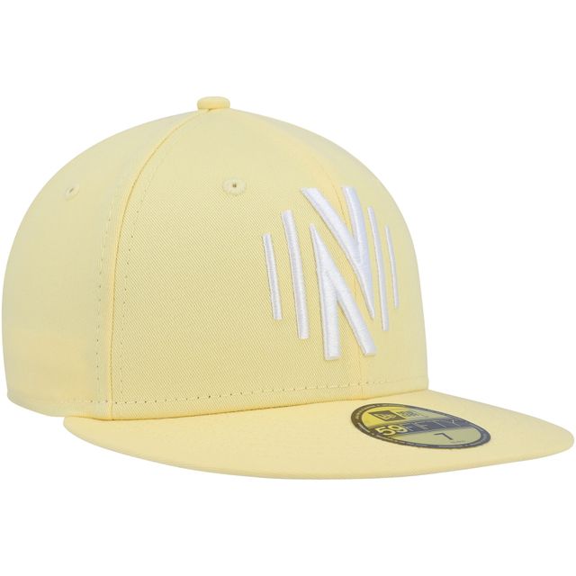 Casquette ajustée 59FIFTY pour homme Nashville SC Pastel Pack jaune New Era
