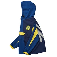 Unisex Live Breathe Futbol Navy Nashville SC Tekker Half-Zip Anorak Jacket