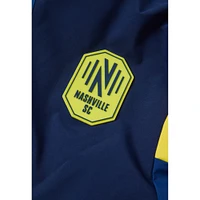 Unisex Live Breathe Futbol Navy Nashville SC Tekker Half-Zip Anorak Jacket