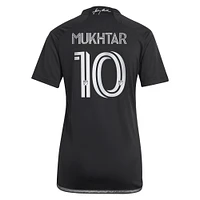 Women's adidas Hany Mukhtar Black Nashville SC 2023 Man Kit Replica Player Jersey