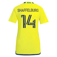 Women's adidas Jacob Shaffelburg Yellow Nashville SC 2024 The 615 Kit Replica Player Jersey