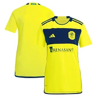 Women's adidas  Yellow Nashville SC 2024 The 615 Kit Replica Jersey