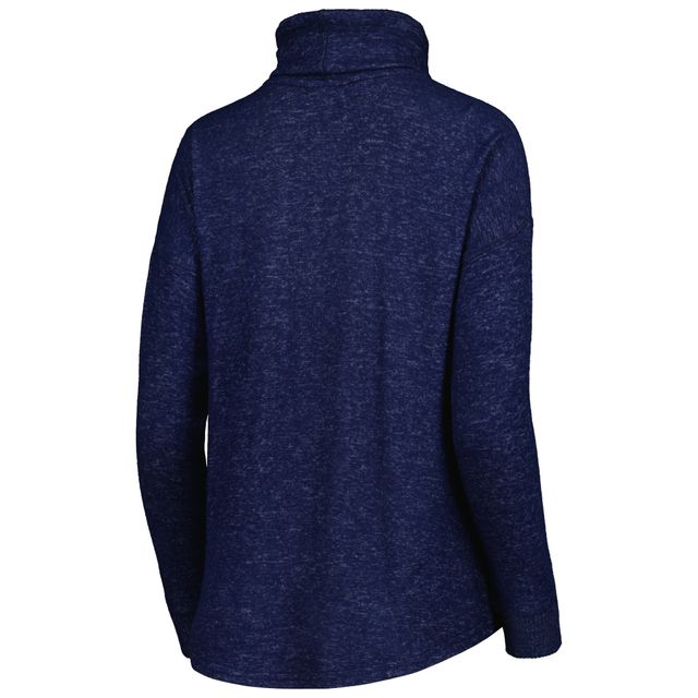 Sweat-shirt à enfiler tri-mélange Nashville SC Cuddle pour femme bleu marine chiné