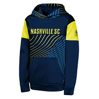 Youth Blue Nashville SC Unbeatable Pullover Hoodie