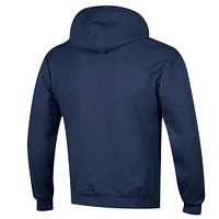 Men's Champion Navy Midshipmen Arch Pill Pullover Hoodie