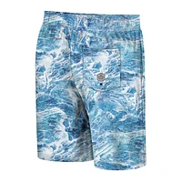 Men's Colosseum Blue Navy Midshipmen Realtree Aspect Ohana Swim Shorts