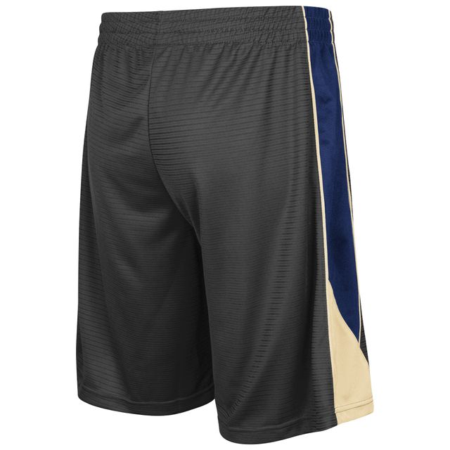 Short homme Colosseum Charcoal Navy Midshipmen Team Turnover