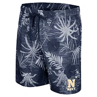 Men's Colosseum Navy Midshipmen What Else is New Swim Shorts