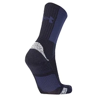Men's Under Armour  Navy Midshipmen Team Playmaker Crew Socks