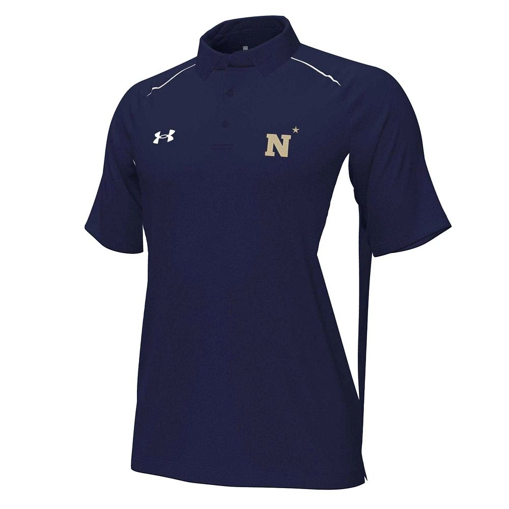 Men's Under Armour Navy Midshipmen Title Polo