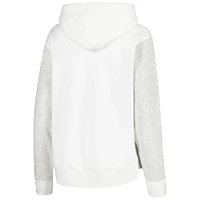 Women's Under Armour White Navy Midshipmen All Day Pullover Hoodie