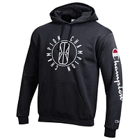 Unisex Champion Black NBA 2K League In-Game Logo Powerblend Pullover Hoodie