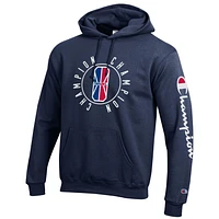 Unisex Champion Navy NBA 2K League In-Game Logo Powerblend Pullover Hoodie