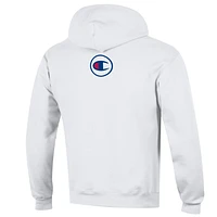 Unisex Champion White NBA 2K League In-Game Logo Powerblend Pullover Hoodie
