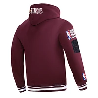 Unisex Pro Standard  Wine 2025 NBA All-Star Game x HBCU Classic Pullover Hoodie