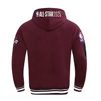 Unisex Pro Standard  Wine 2025 NBA All-Star Game x HBCU Classic Pullover Hoodie
