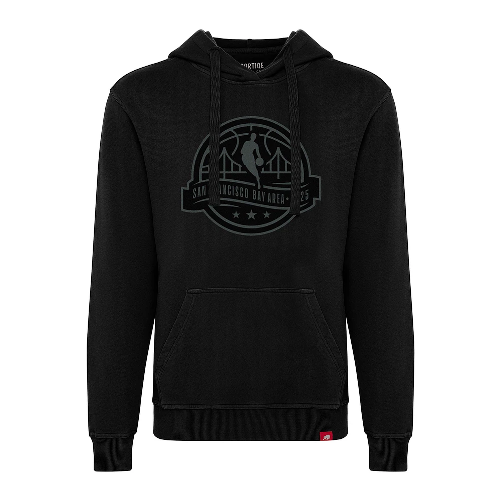 Unisex Sportiqe  Black 2025 NBA All-Star Game Blake Premium Pullover Hoodie