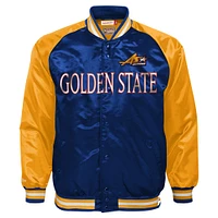 Youth Mitchell & Ness  Navy 2000 NBA All-Star Game Satin Lightweight Raglan Full-Snap Jacket