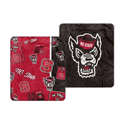  NC State Wolfpack 50" x 60" Dream Weave Throw Blanket