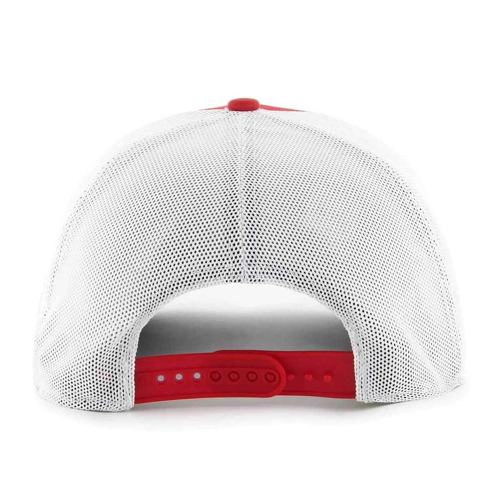 Men's '47 Red NC State Wolfpack Bonita Brrr Hitch Adjustable Hat