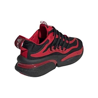 Men's adidas Black/Red NC State Wolfpack Alphaboost V1 Sustainable BOOST Shoes