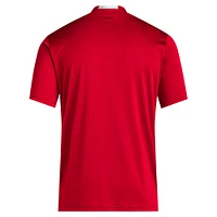 Men's adidas Red NC State Wolfpack 2024 Sideline AEROREADY T-Shirt