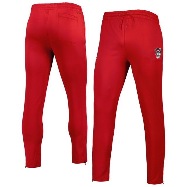 Pantalon fuselé adidas NC State Wolfpack AEROREADY rouge pour homme