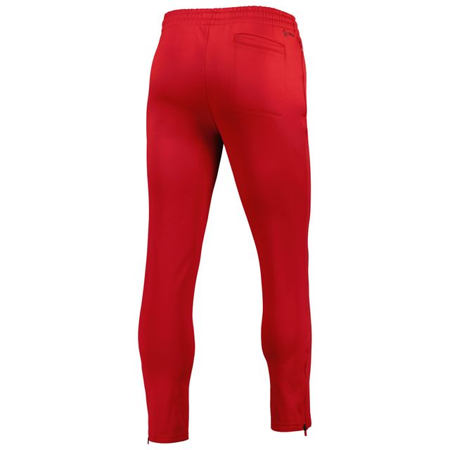 Pantalon fuselé adidas NC State Wolfpack AEROREADY rouge pour homme