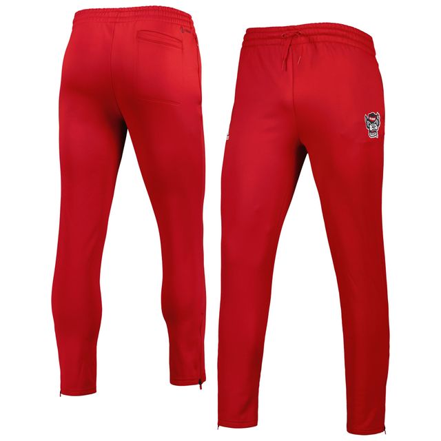 Pantalon fuselé adidas NC State Wolfpack AEROREADY rouge pour homme