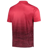 Men's Colosseum Red NC State Wolfpack Marshall Polo