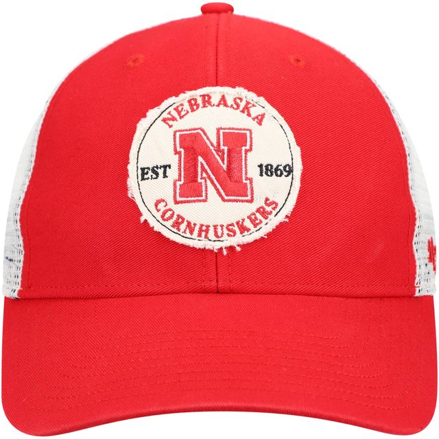 Casquette Snapback '47 Scarlet Nebraska Huskers Howell MVP Trucker pour homme