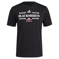 Men's adidas Black Nebraska Huskers Blackshirts Fresh T-Shirt