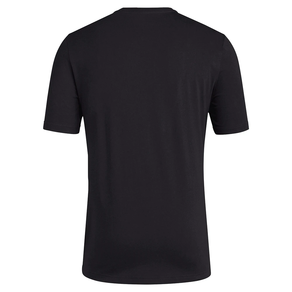 Men's adidas Black Nebraska Huskers Blackshirts Fresh T-Shirt
