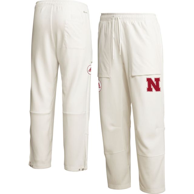 Pantalon adidas Nebraska Huskers Zero Dye AEROREADY crème pour homme