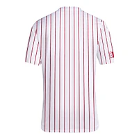 Maillot de baseball adidas Nebraska Huskers Replica pour homme, blanc