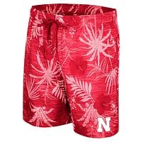 Men's Colosseum Scarlet Nebraska Huskers What Else is New Swim Shorts