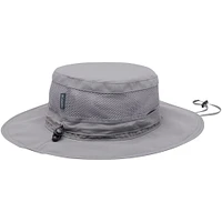 Men's Columbia  Gray Nebraska Huskers Bora Bora III Omni-Shade Booney Hat