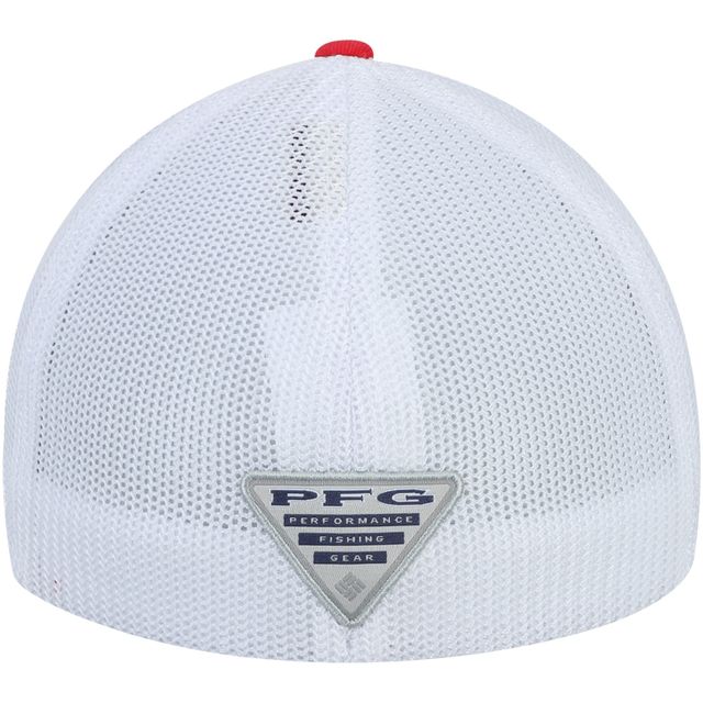 Casquette Columbia Scarlet Nebraska Huskers Collegiate PFG Flex pour homme