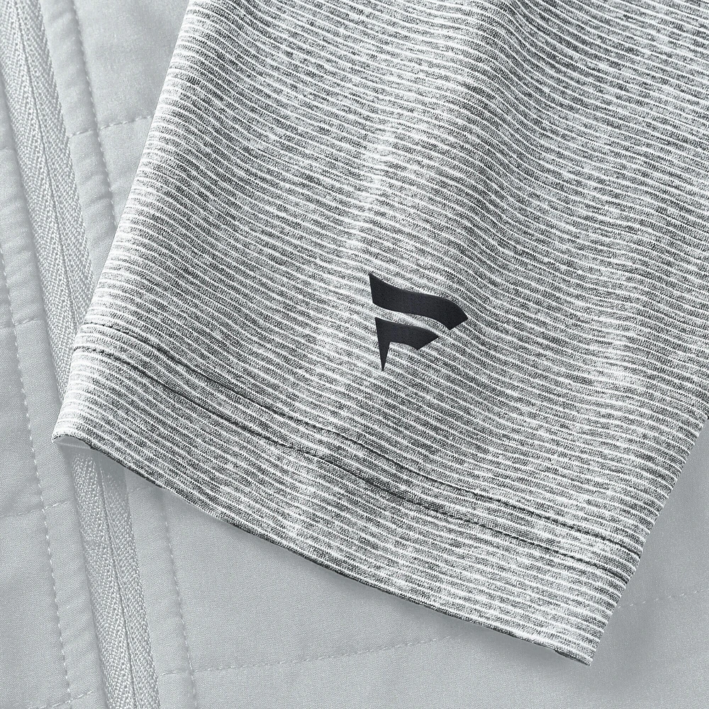 Men's Fanatics Gray Nebraska Huskers Tonal Primary Logo Full-Zip Jacket